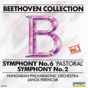 Beethoven - János Ferencsik, Hungarian Philharmonic Orchestra - Symphony No. 6 'Pastoral' / Symphony No. 2 download free
