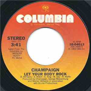 Champaign - Let Your Body Rock download free
