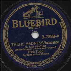 Dick Todd - This Is Madness download mp3 flac