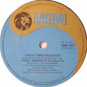 Donny Osmond Of The Osmonds - Sweet And Innocent download free