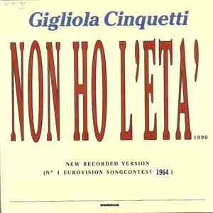 Gigliola Cinquetti, Dino  - Non Ho L'eta 1990 / Gli Occhi Miei download free