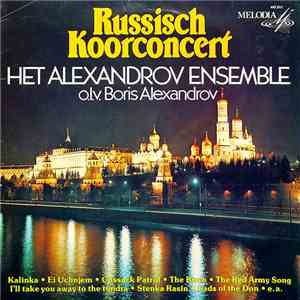 Het Alexandrov Ensemble O.L.V. Boris Alexandrov - Russisch Koorconcert download free
