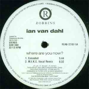 Ian Van Dahl - Where Are You Now? download free