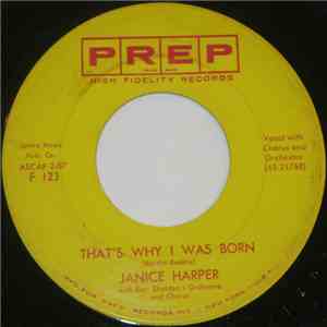 Janice Harper - That's Why I Was Born / Moonlit Sea download free