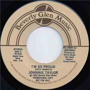 Johnnie Taylor - I'm So Proud download free