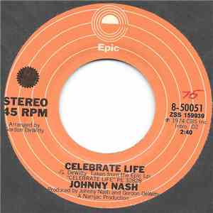 Johnny Nash - Celebrate Life download free