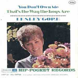 Lesley Gore - You Don't Own Me / That's The Way Boys Are download free