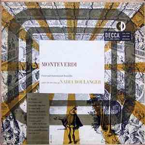 Nadia Boulanger - Monteverdi download free