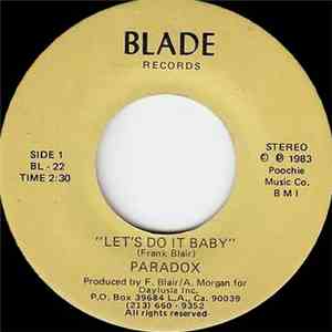 Paradox  - Let's Do It Baby / Decision download free