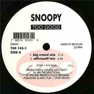Snoopy - Too Good download free