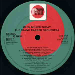 The Frank Barber Orchestra - Glen Miller Today download free