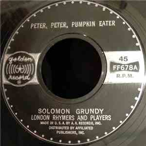 The London Rhymers And Players - Peter, Peter, Pumpkin Eater download free