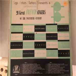 Top Artists Platters - 20 Great French Singers of the Twentieth Centrury download free